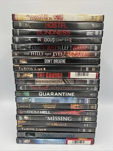 Horror Movie DVD Lot 20 DVDs- Only $1 Each!!! - Imagen 1 de 6