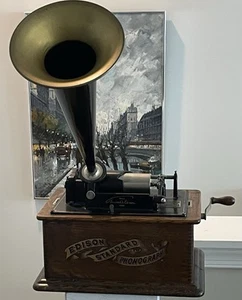 Edison Gramophone from Early 1900s. - Picture 1 of 9