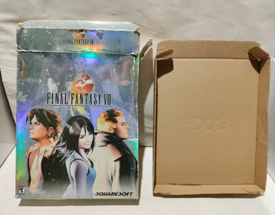 BOXES ONLY NO GAME Final Fantasy VIII PC Game CD-ROM Big Box Squaresoft 2000 - Image 1 of 4
