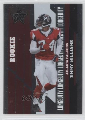 2006 Leaf Rookies & Stars Rookie Longevity Parallel /99 Jimmy Williams #182 RC - Image 1 of 2