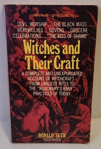 Witches & Their Craft, Ronald Seth PB Book (1969) RARE HTF Vintage Occult - Imagen 1 de 3