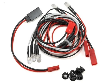 YEAH RACING - LED LIGHT-KIT BELEUCHTUNGSSATZ MIT 6 LED FÜR RC-CARS # LK-0001WT - Bild 1 von 4