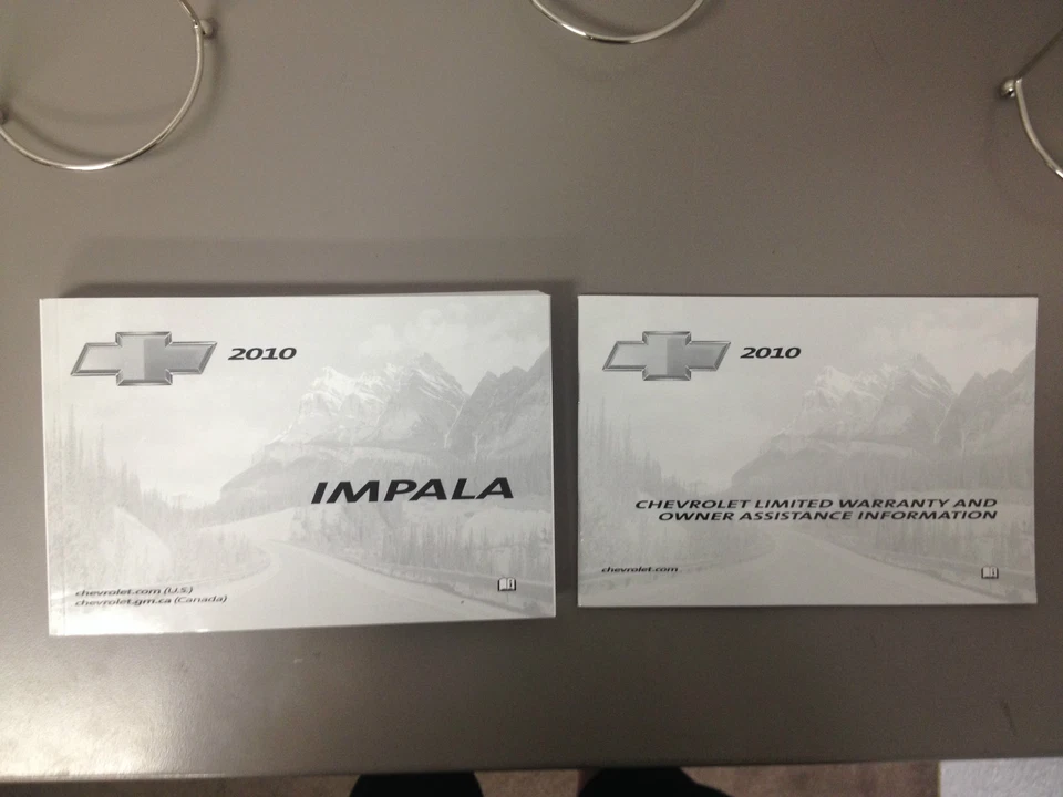 Chevrolet Impala 2010 genuino OEM conjunto manual del propietario--envío rápido gratuito  Foto 1 de 1