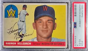 1955 Topps Harmon killebrew ROOKIE NEW PSA HOLDER VG EX 4 - Picture 1 of 2