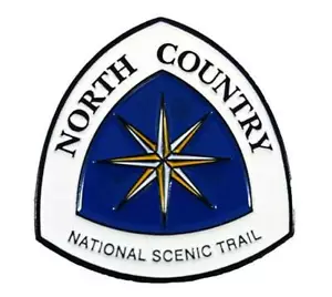 North Country National Scenic Trail - 1' Enamel Pin Brooch - Picture 1 of 1