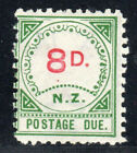1899 New Zealand NZ SC J8/D2 Postage Due 8d - MH Mint Hinged