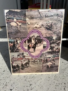 Vintage La Charreria Tradicion Mexicana Spanish Edition Mexican Rodeo Poster - Picture 1 of 11
