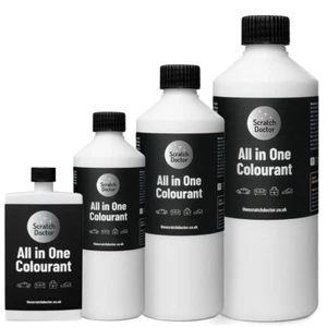 WHITE ALL IN ONE Leather Colourant Recolour Dye Paint Shoe Sofa Bag Jacket - Picture 1 of 12