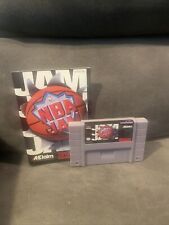NBA JAM Super Nintendo SNES Original Authentic Genuine Game