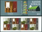 Faroe Stamp Booklet #36 2006 Christmas Stamps The Church At Sand Fdc