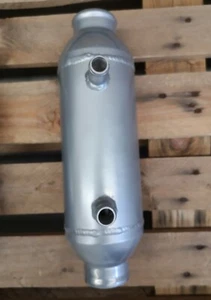 Water-To-Air Barrel Intercooler Charge Air Cooler 4" x 12" Turbo Supercharger - Bild 1 von 3