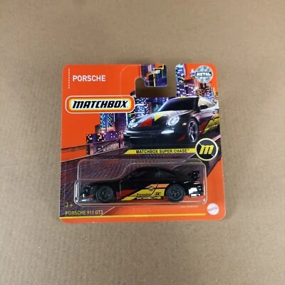 2022 Matchbox Super Chase Porsche 911 GT3 Short Card  - Image 1 of 2