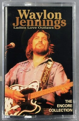 Waylon Jennings “Ladies Love Outlaws” Sealed Cassette BMG Special Products 1997 - Image 1 of 4