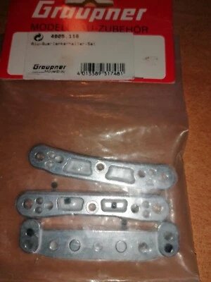 GRAUPNER/HOBAO ALU-QUERLENKERHALTER-SET  4905.118  87347 4013389317481 - Bild 1 von 3