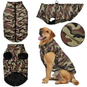 Winter Hundemantel Wasserdichte Jacke für Große Hunde Warm Winddicht - Bild 1 von 9