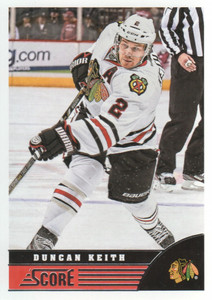 2013-14 Score Chicago Blackhawks Hockey Card #94 Duncan Keith