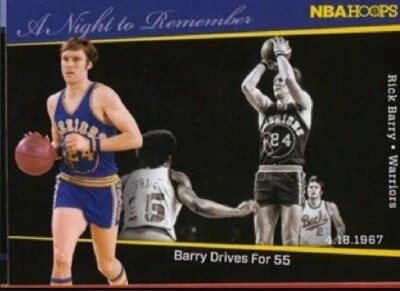 2011-12 Panini NBA Hoops A Night To Remember #18 Rick Barry Warriors NM Insert - Image 1 of 2