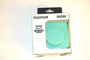 Nuovissima custodia Fujifilm Instax Mini 7s Groovy blu chiaro - Foto 1 di 2