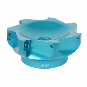 1 Stück AL-400R-125-27-7T Aluminium 7 Flöten Wendeschneidbarer Planfräser für APMT1604 - Bild 1 von 5