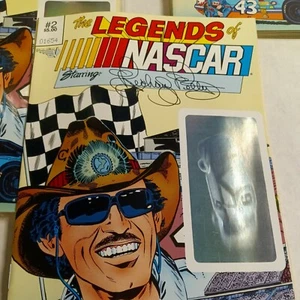 * RICHARD PETTY The Legends of Nascar #2 Vortex Racing Comic -Hologram Cover - Picture 1 of 5