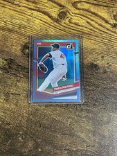 2023 Panini Donruss Pedro Martinez #212 Blue Holo - Red Sox