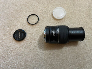 Minolta AF 100mm f2.8 Macro Lens & Caps - Excellent Condition
