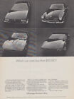 Który samochód kosztuje mniej niż 10 000 zł. Volkswagen Karmann Ghia ad 1969 v