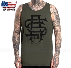 Sullen Art Collective SAC SCM7205 New Tattoo Skull Sleeveless Tank Top for Men - Picture 1 of 7