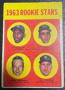 1963 Topps #466 Rookie Stars Bill Freehan SP RC Detroit Tigers Gut - Bild 1 von 2