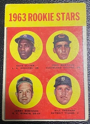 1963 Topps #466 Estrelas Novatas Bill Freehan SP RC Detroit Tigers Bom - Imagem 1 de 2