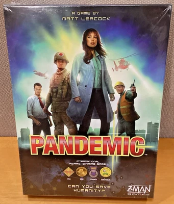 PANDEMIC [2013] by Z-Man Games Cooperative Strategy Tabletop Game FACTORY SEALED - Image 1 of 4