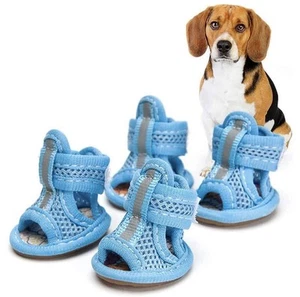 dog boots & paw protectors shoes for dogs Dog Sandal Pet Dog Shoes Pet Sandals - Picture 1 of 7