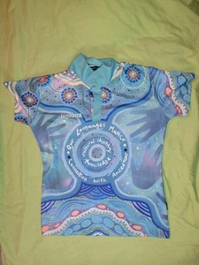Bundarra Indigenous Design Polo, Size 14 - Bild 1 von 3