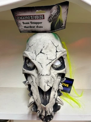 Zagone Studios  Bone Snapper Skull Adult Halloween Mask - Image 1 of 4