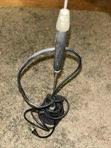 Vintage Magnetic CB Antenna Spring Coil With Cable/Connector 29” Tall, Base 4” W - Zdjęcie 1 z 8