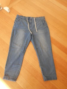 Sussan Size 18 stretch jeans - elasticised at back - cuffed leg - soft denim - Picture 1 of 9