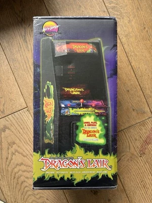 New Wave Dragon's Lair RepliCade 1/6th Scale Arcade Machine Brand New Sealed - Image 1 of 4