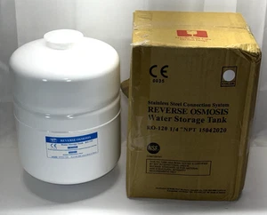 PAE RO-120 Reverse Osmosis Storage Tank Powder Coated Steel 2.1 Gal. TANK ONLY - Picture 1 of 6