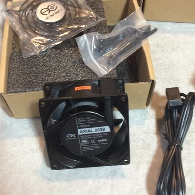 (1) AXIAL 8038 LS8038-X Roof Fan Kit AC-Powered Ventilation Equipment Muffin Fan - Image 1 of 4