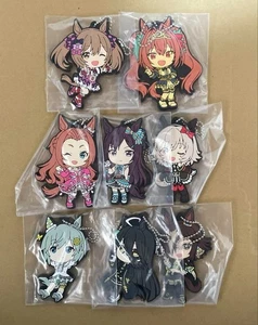 Uma Musume figure Rubber key chain mascot set 8 anime game Japan hobby m640 - Picture 1 of 3