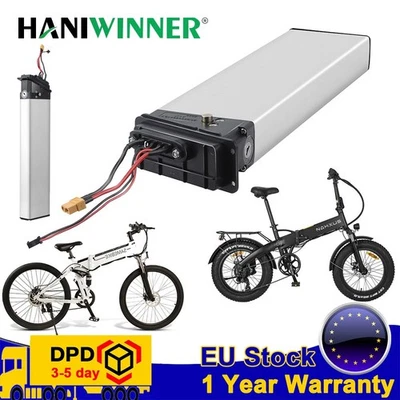 HANIWINNER E-Bike AKKU Für SAMEBIKE 48V 10Ah 480Wh Elektrofahrrad Li-ion Batterie Pedelec