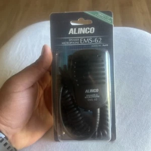 ALINCO Speaker Microphone waterproof plug EMS-62 New - Zdjęcie 1 z 4