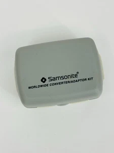 SAMSONITE Worldwide Converter Adapter Kit With Carry Case 1600 Watt Travel - Picture 1 of 5