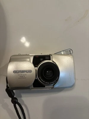 Olympus Infinity Stylus Epic Zoom 80 Quartzdate 35mm Film Camera - Image 1 of 4