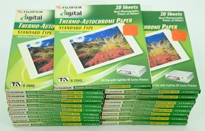 FujiFilm B-20HG Printer Thermo-Autochrome Paper / 18 Boxes - 360 Sheets Total - Picture 1 of 3