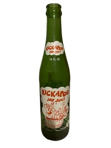 VINTAGE KICKAPOO JOY JUICE Bot 10oz "The Original Dog patch Recipe" 1965 NuGrape - Picture 1 of 5