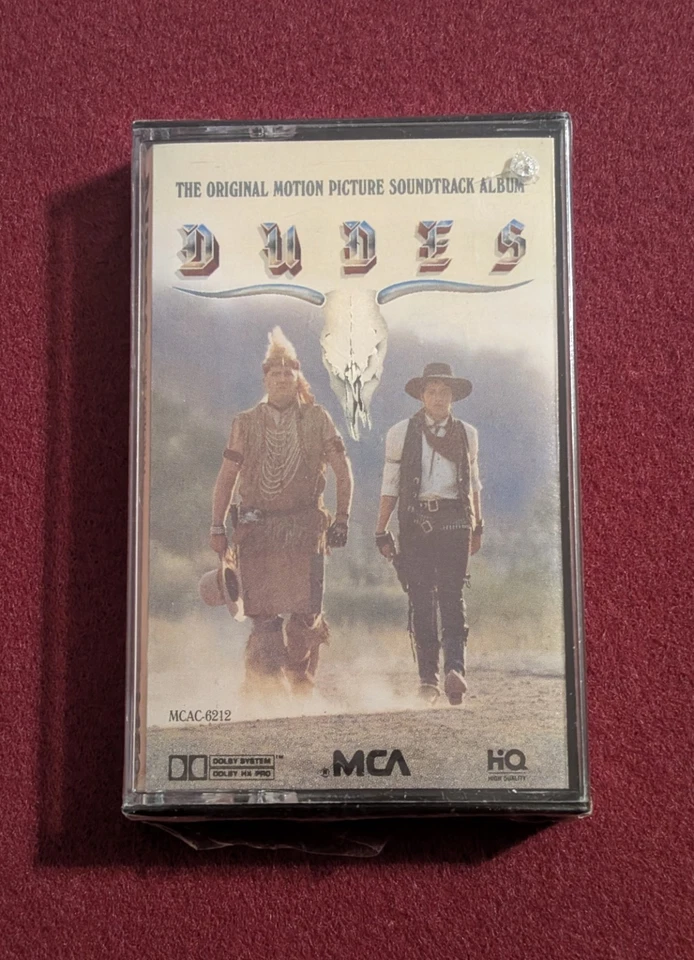 Dudes Movie Soundtrack (1987 Cassette) 1980s Megadeth Vandals Jane's Addiction - Image 1 of 4