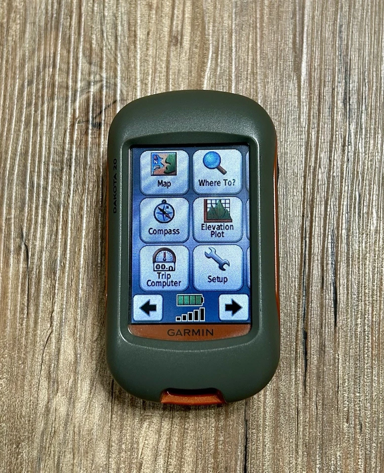 Garmin Dakota 20 2.6" Handheld GPS Navigator Camping Hiking  Free Shipping  - Image 1 of 4