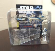 Star Wars Micro Galaxy Squadron Series 4 Scout Captain Rex & BARC Speeder - RARE