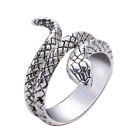 Vintage Snake Ring Adjustable Punk Gothic Animal Finger Ring for Men/Women